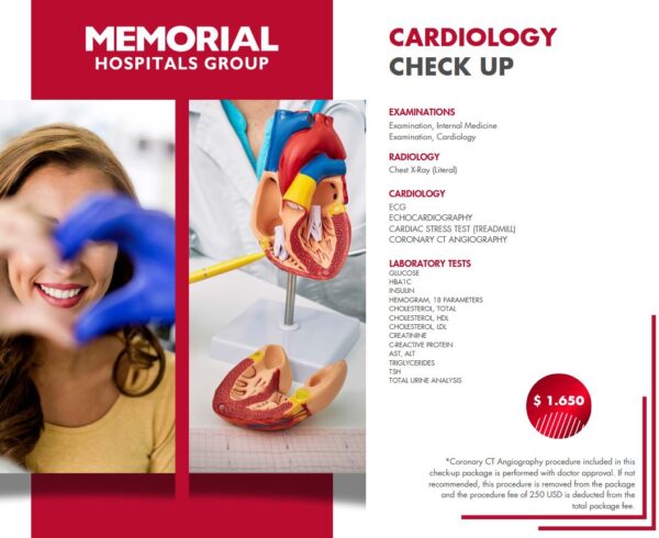 Cardiology checkup - memorial Hospital