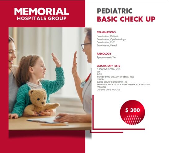 PEDIATRIC BASIC CHECK UP - Medical tourism