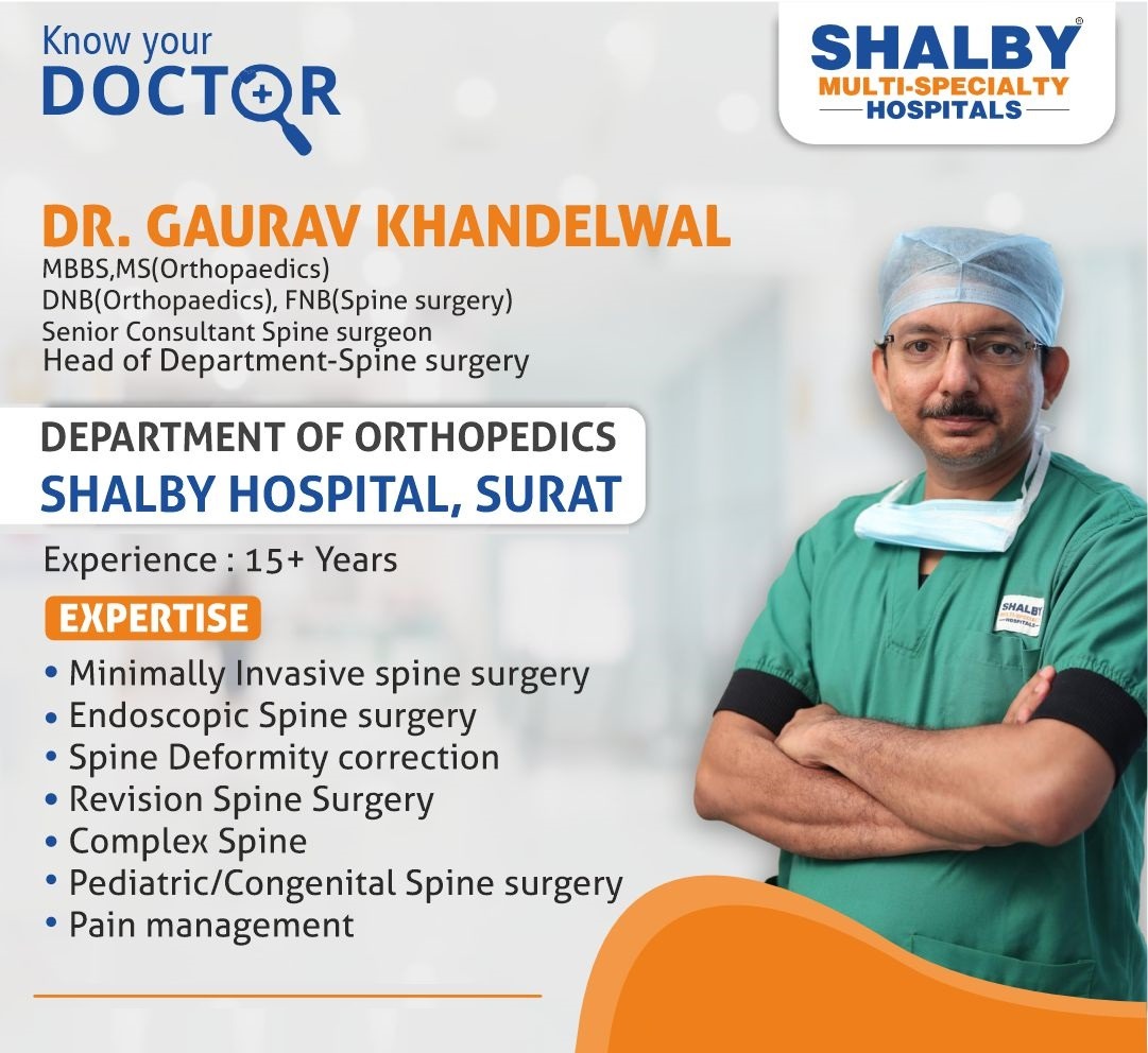 Dr.Gaurav Khandelwal , SPINE SPECIALIST