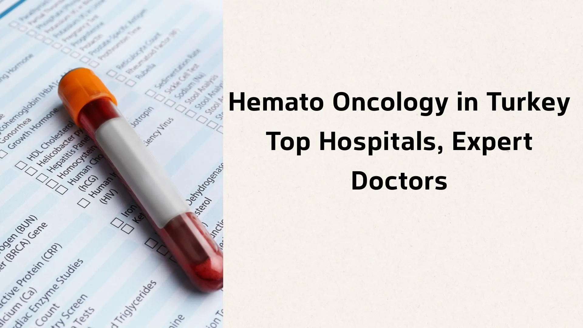 Why Choose Turkey for Hematology Oncology?