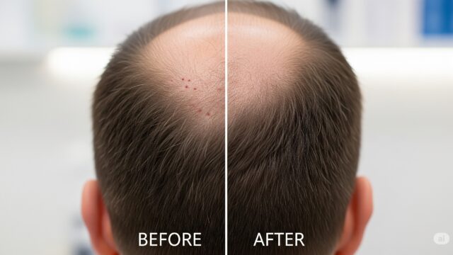 Hair transplant side effect
