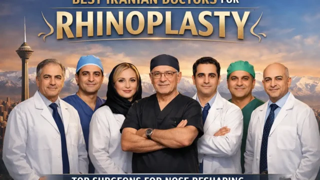 create image for best Iranian doctors for rhinoplasty