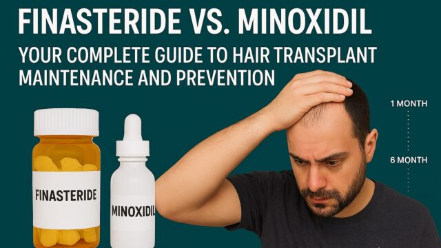Finasteride vs. Minoxidil – Complete Hair Transplant Maintenance Guide