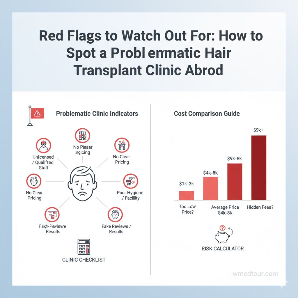 Red Flags to Watch Out For How to Spot a Problematic Hair Transplant Clinic Abroad.