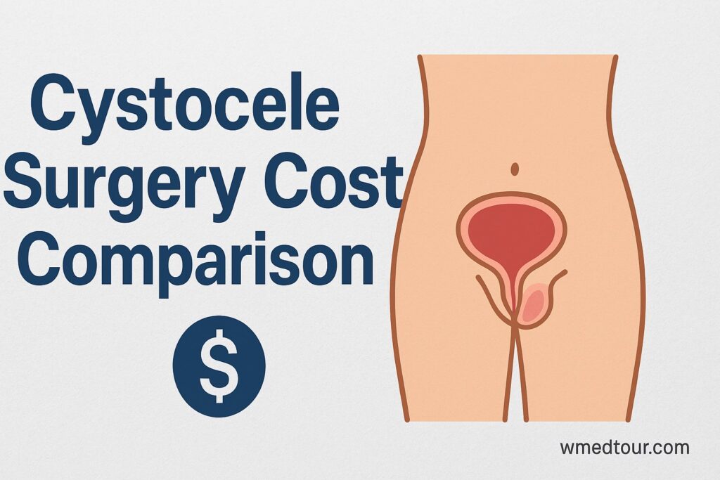 Cystocele surgery cost compatison