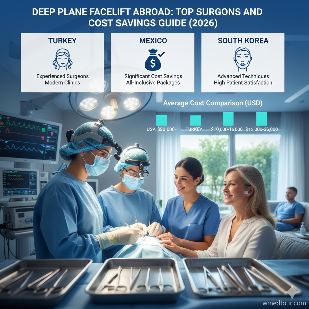 Deep Plane Facelift Abroad Your 2026 Guide to Top Surgeons & Cost Savings