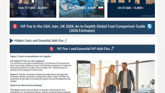 IVF Cost Comparison USA Iran UK 2026 – Global Fertility Fees