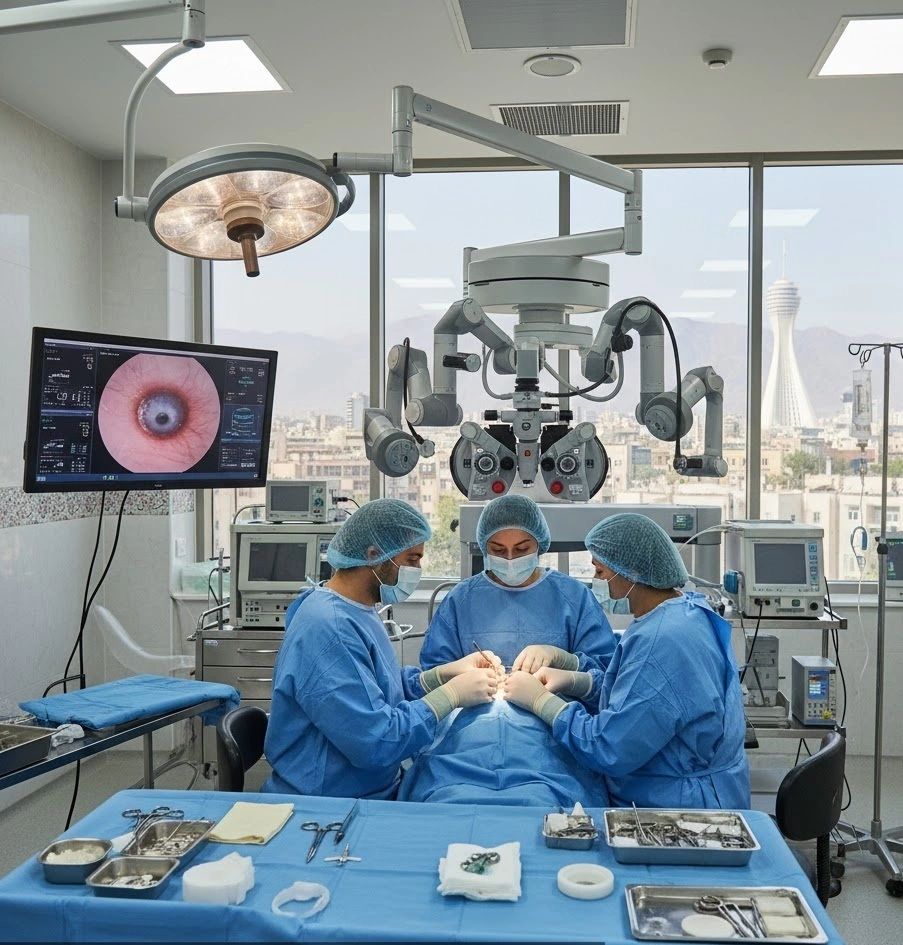 Modern Cataract Surgery in Iran
