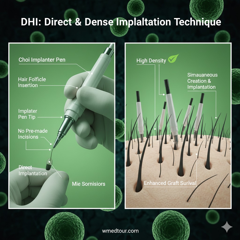 Detailed Look at DHI (Direct Hair Implantation)