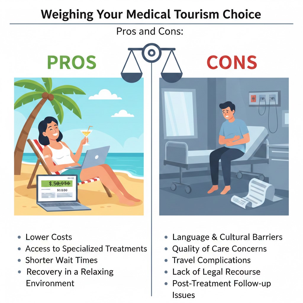 Weighing Your Medical Tourism Choice Pros and Cons