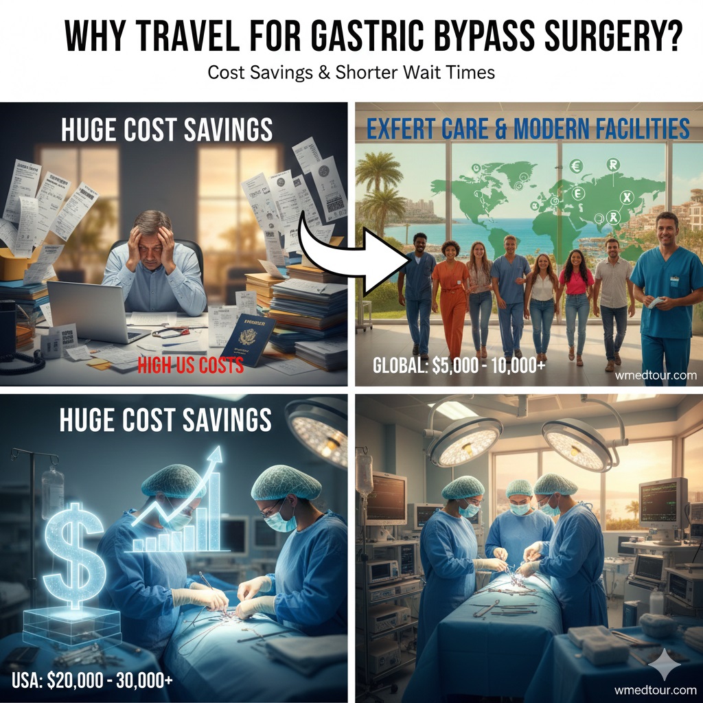 Why Travel from the US for Gastric Bypass Surgery