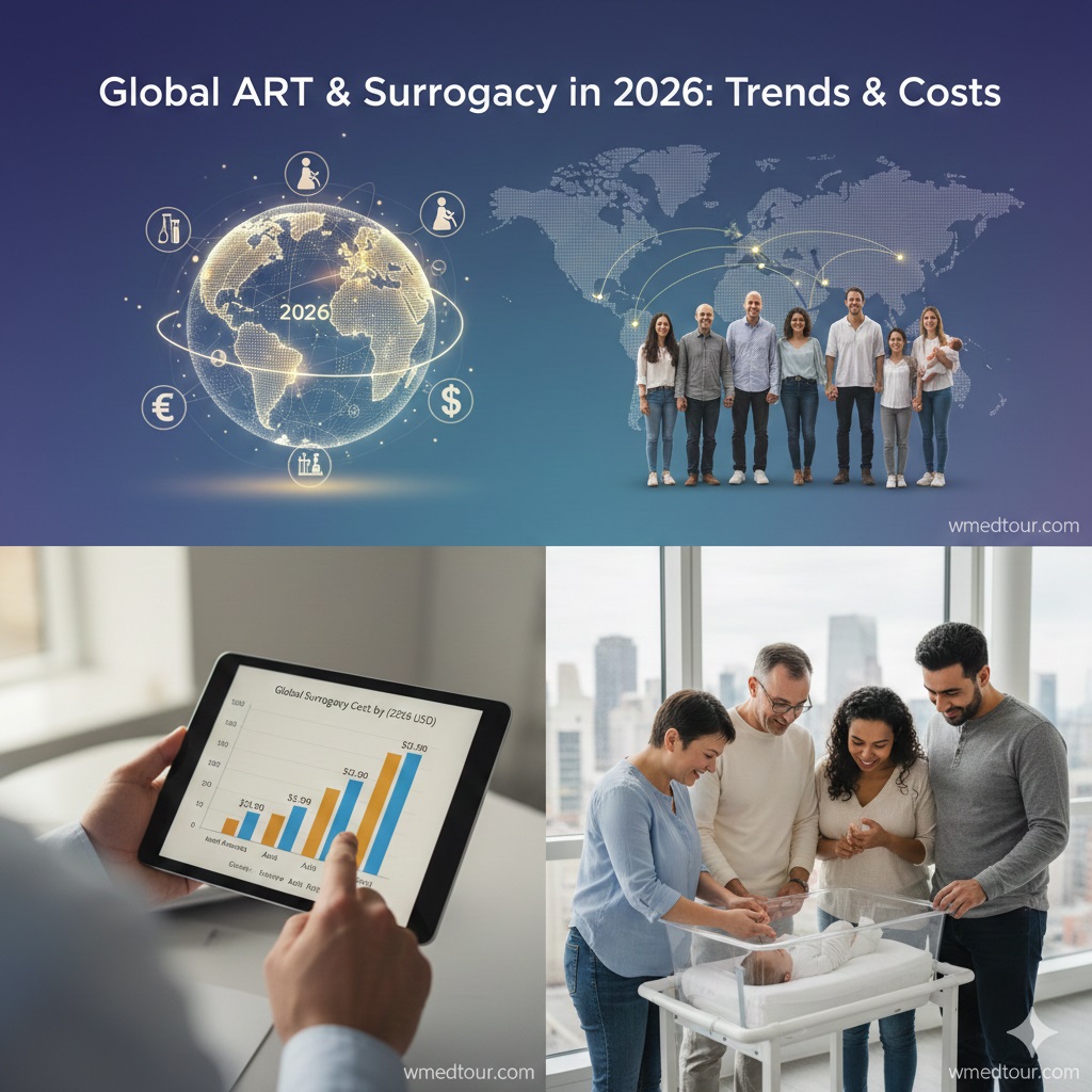 An embryologist in a lab viewing embryos through an advanced microscope or time-lapse incubator screen, symbolizing the use of Artificial Intelligence (AI) and Preimplantation Genetic Testing (PGT) to increase IVF success rates in 2026.