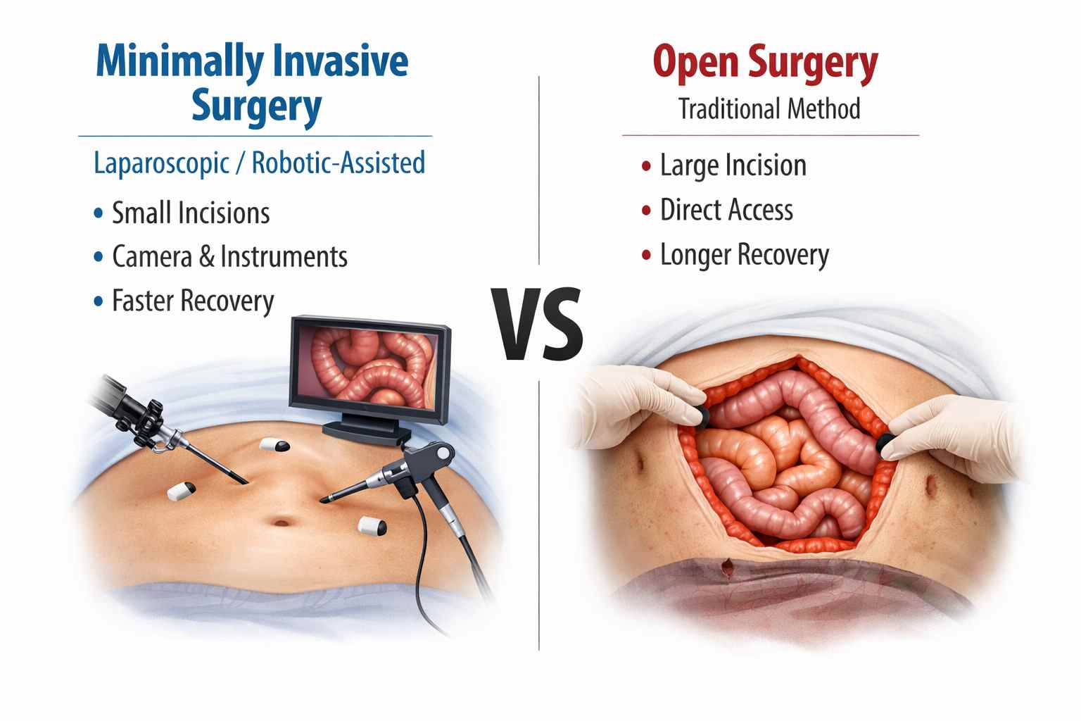 Minimally Invasive vs. Open Colectomy