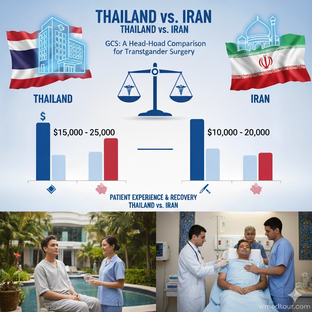 Thailand VS Iran for transgender sex change