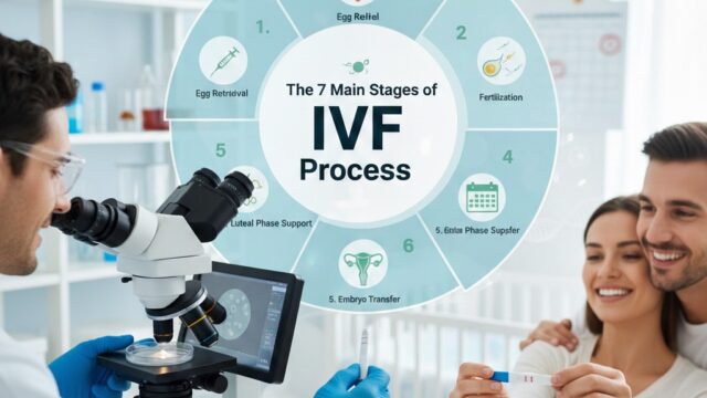 đŹ The 7 Main Stages of IVF Process