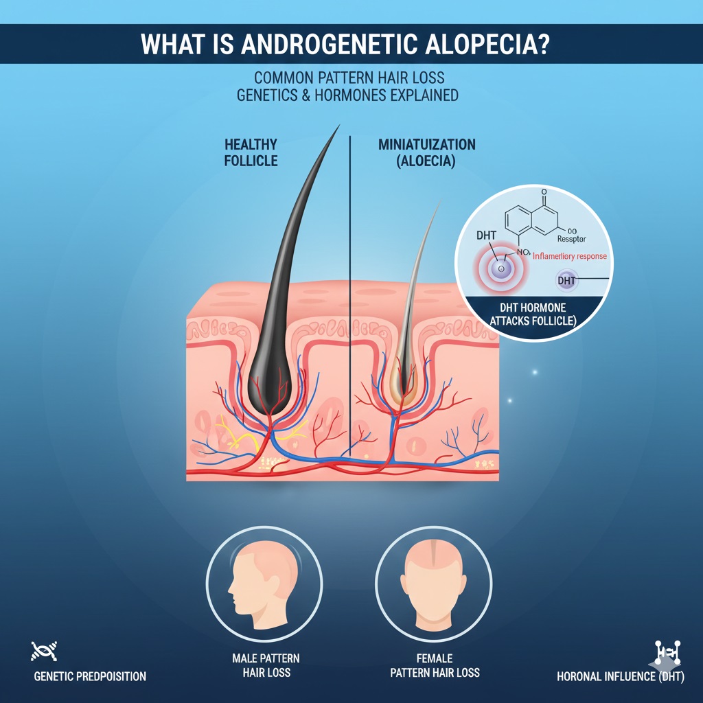 What is androgenic alopecia
