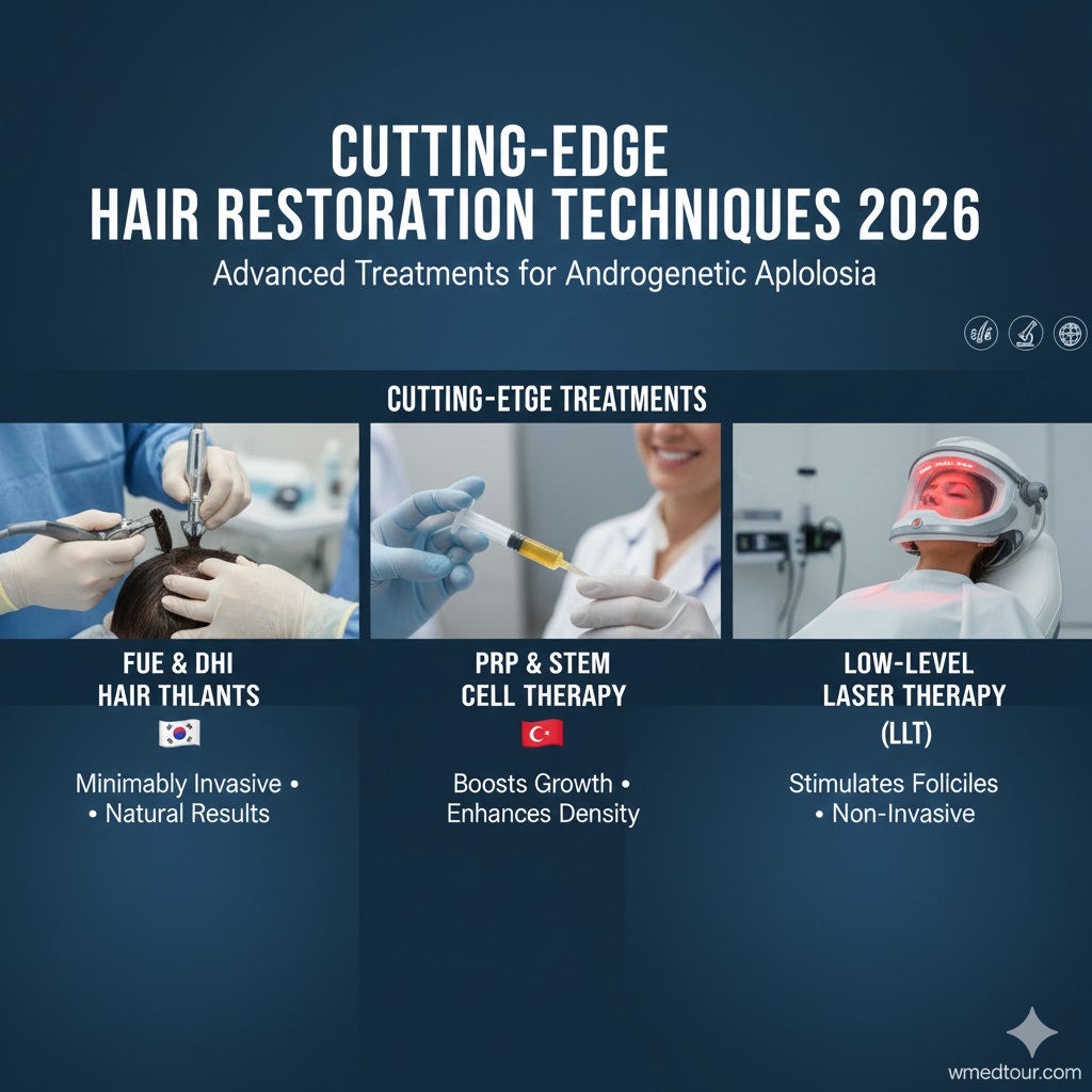 Top countries for androgenetic alopecia treatment 2026