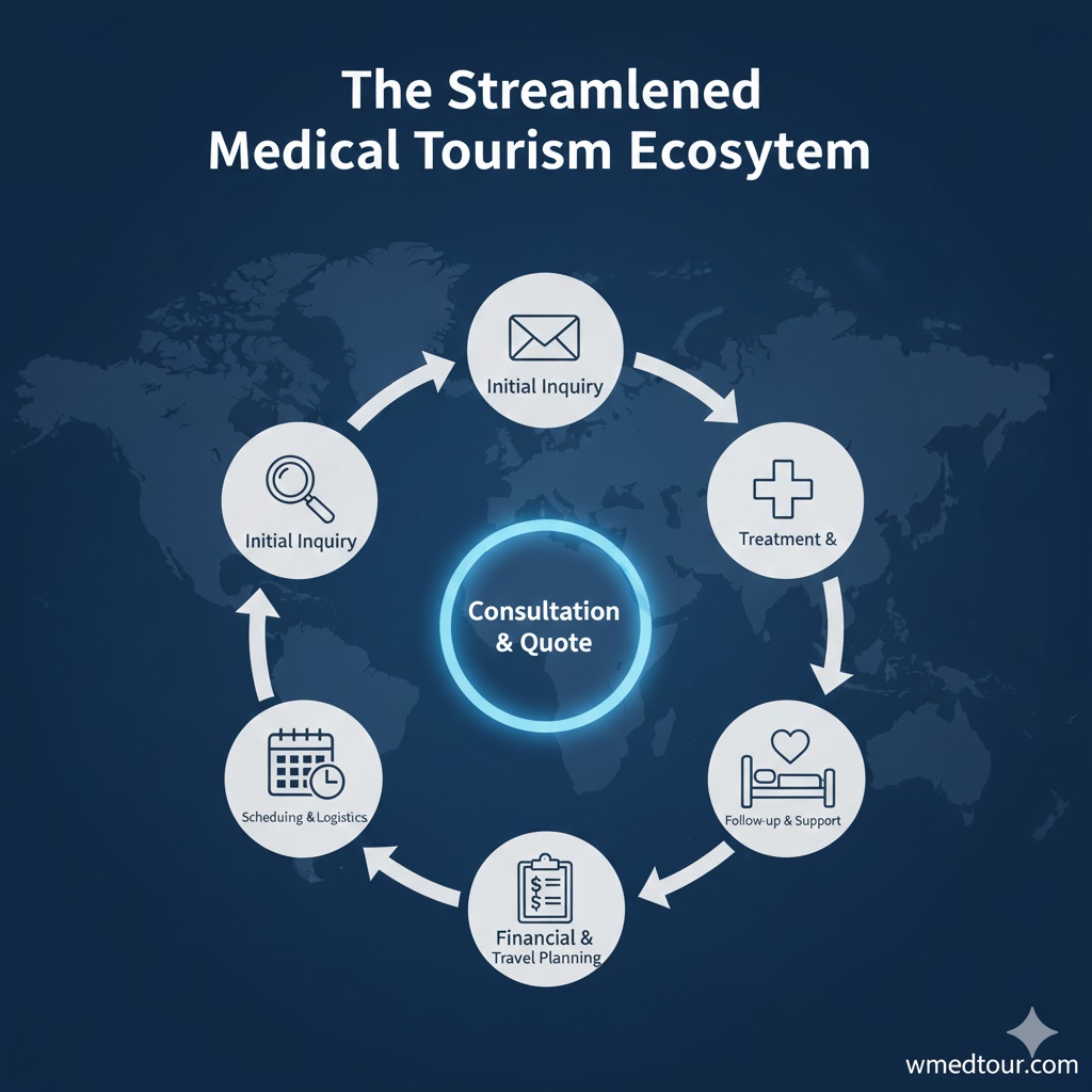 the streamlened meical tourism ecosystem
