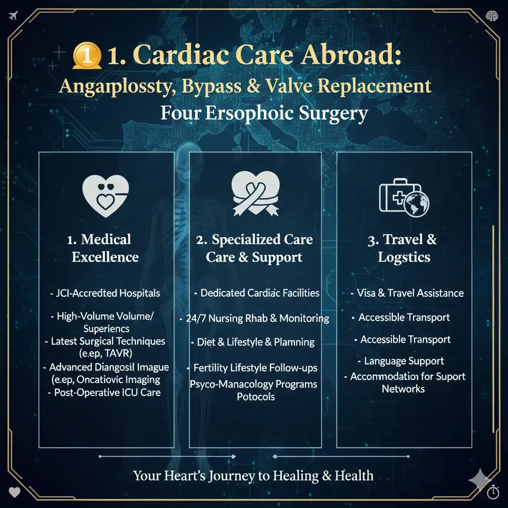 🥇 Cardiac Care Abroad Angioplasty Bypass & Valve Replacement