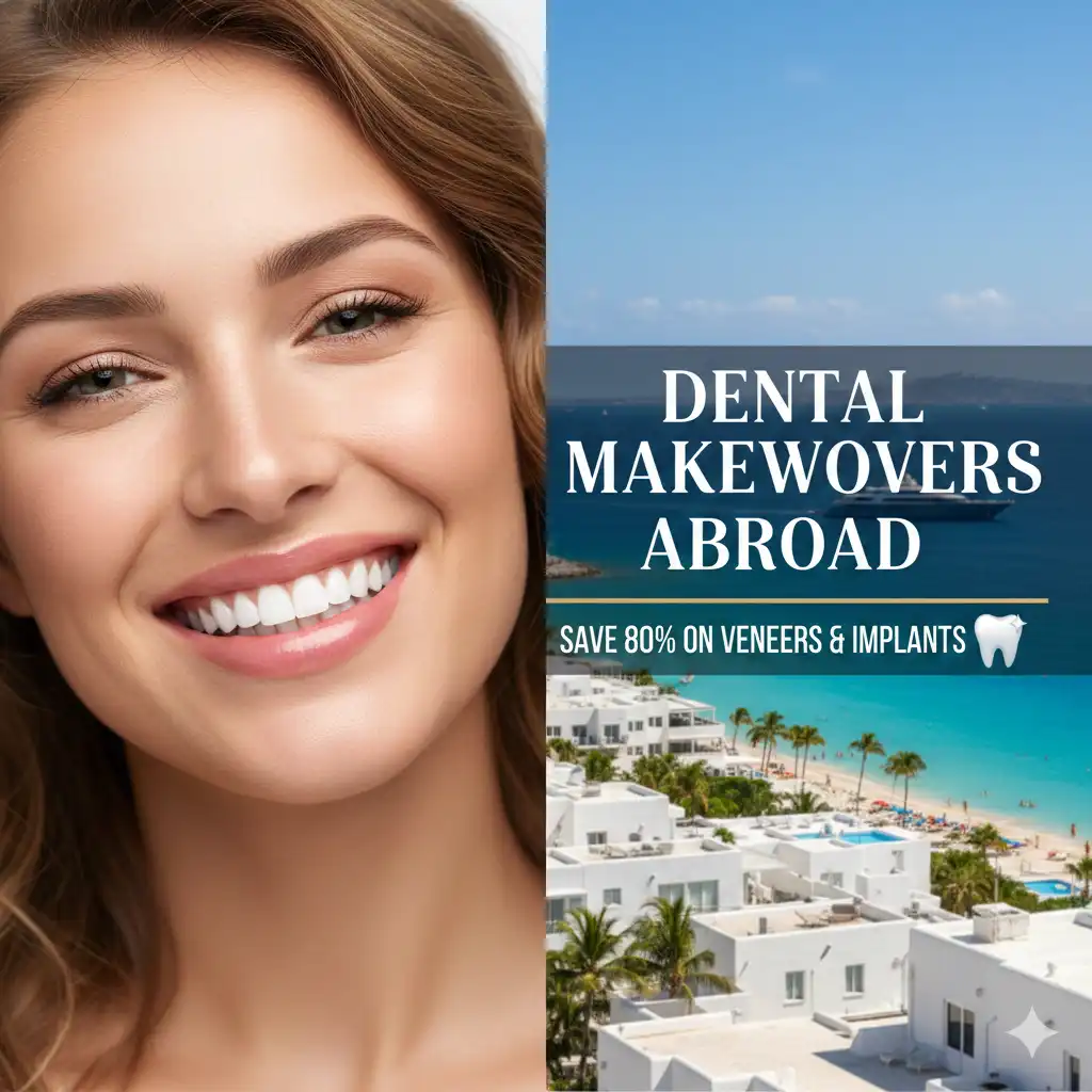 create featured iage for Dental Makeovers Abroad Save 80% on Veneers & Implants 🦷