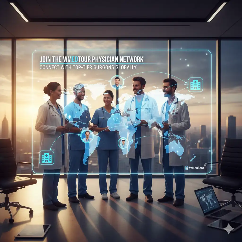 Join the WMedTour Physician Network Connect with Top-Tier Surgeons Globally