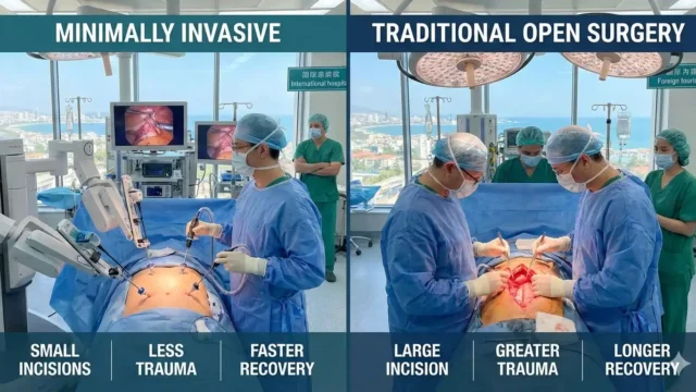 Minimally Invasive (Laparoscopy) vs. Traditional Surgery Guide