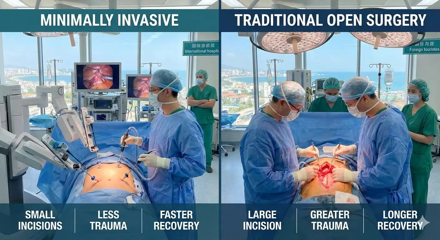 Minimally Invasive (Laparoscopy) vs. Traditional Surgery Guide