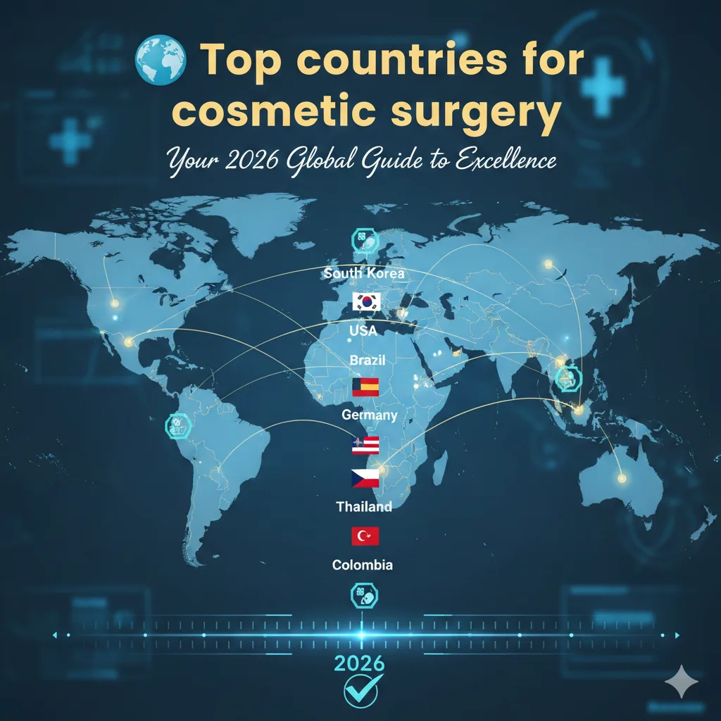 🌏 Top countries for cosmetic surgery